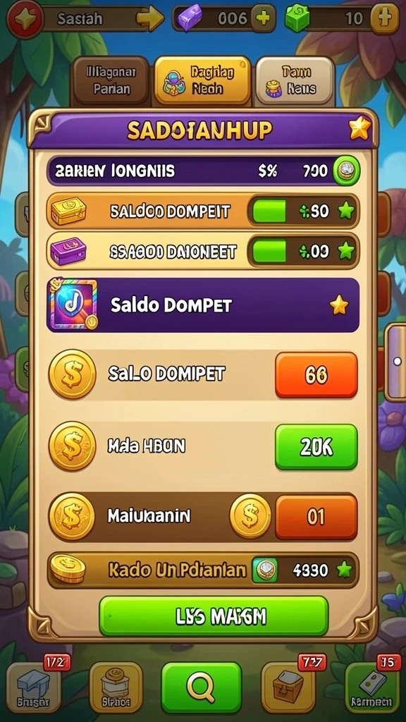 Gameplay yang seru dengan berbagai tantangan menghibur.