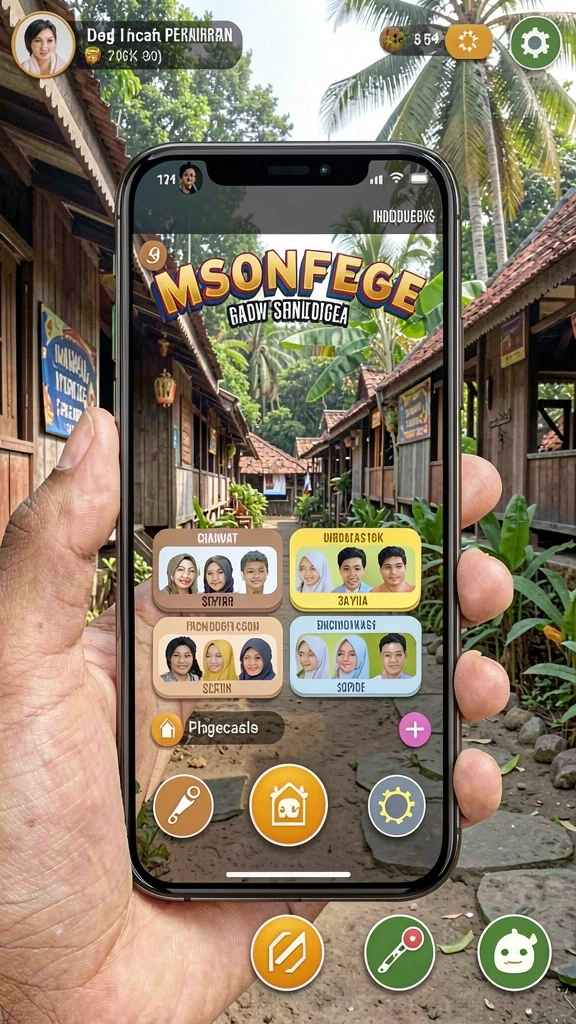 Bergabunglah dalam petualangan seru bersama karakter unik.
