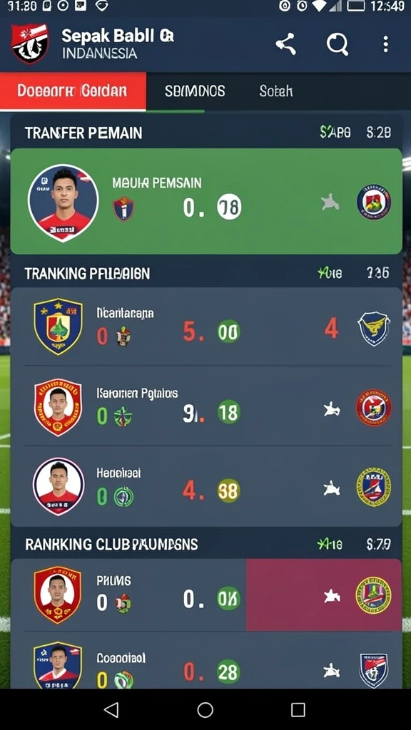 Fitur leaderboard untuk melihat skor teman-teman.