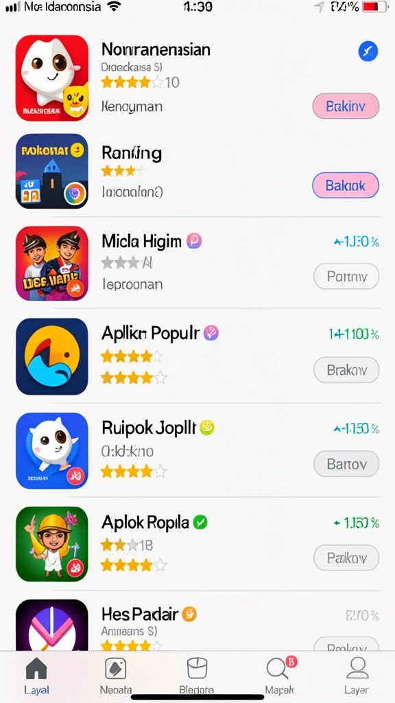 Tampilan antarmuka yang ramah pengguna.