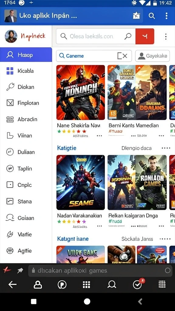 Berbagai permainan seru dalam aplikasi BIOLABET.