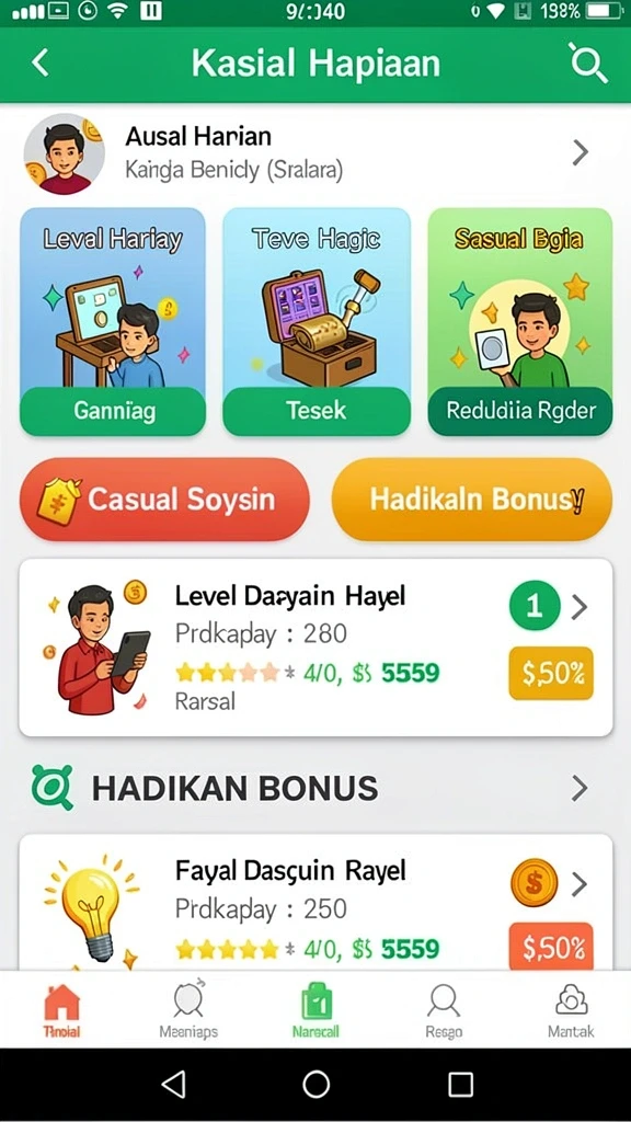 Layanan pelanggan yang responsif dan siap membantu.