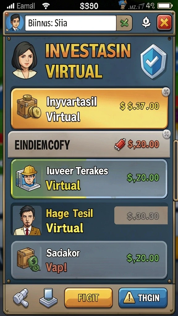 Screenshot menampilkan tampilan menarik mesin slot baru.