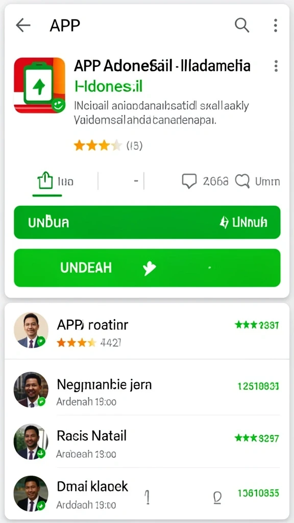 Tampilan utama aplikasi DREAMPLAY77 dengan antarmuka menarik.