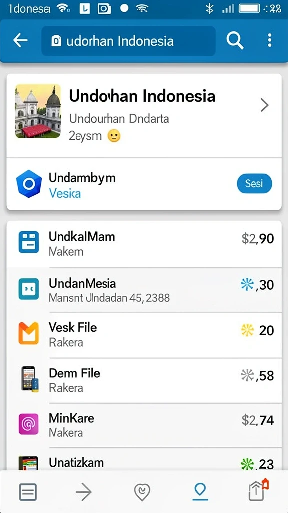 Tampilan antarmuka yang menarik dan mudah digunakan.