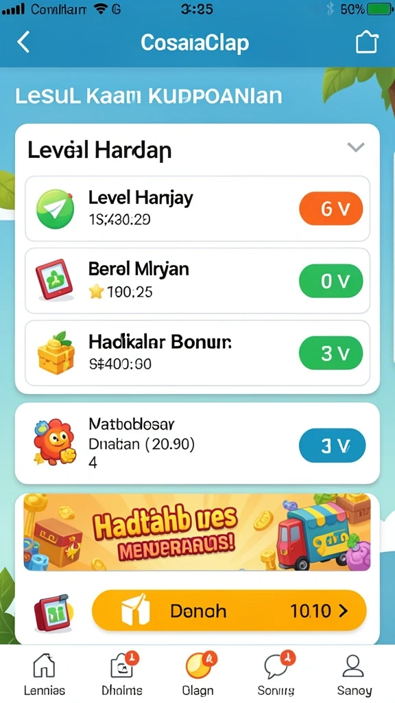 Fitur promosi yang bikin taruhan lebih menguntungkan.
