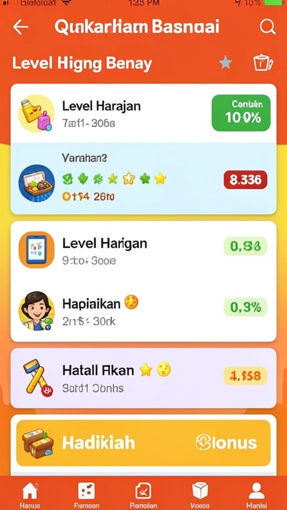 Fitur multiplayer yang memungkinkan bertanding dengan teman.