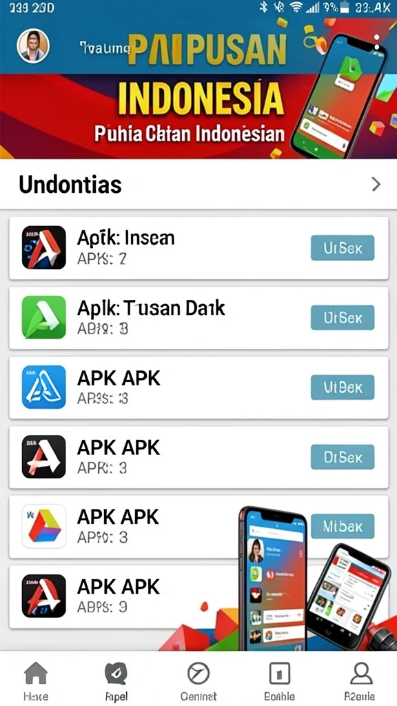 Beragam pilihan permainan menarik untuk semua pengguna.