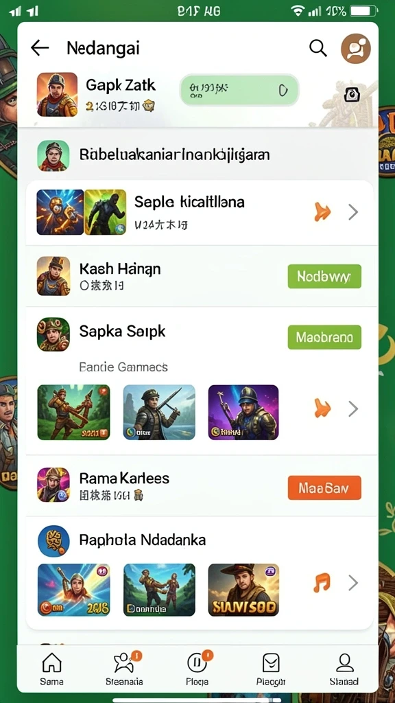 Tampilan antarmuka JONITOGEL yang menarik dan modern.