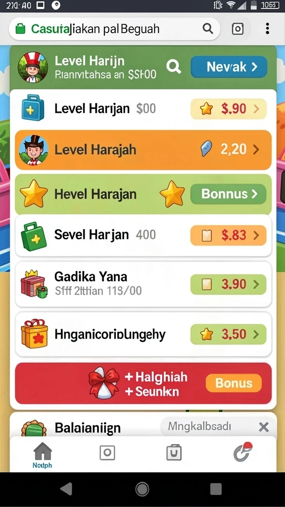 Tampilan utama aplikasi JP6789 yang menarik.