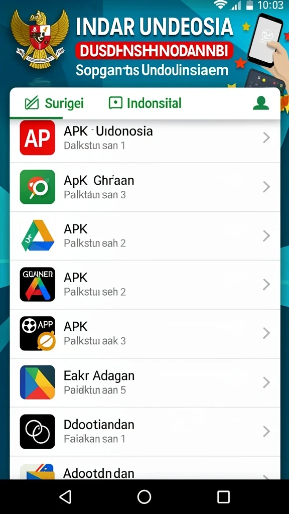 Pengaturan dalam game yang mudah dimengerti.