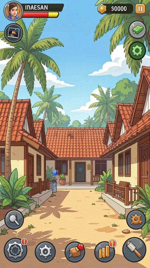 Karakter-karakter unik di dalam game.