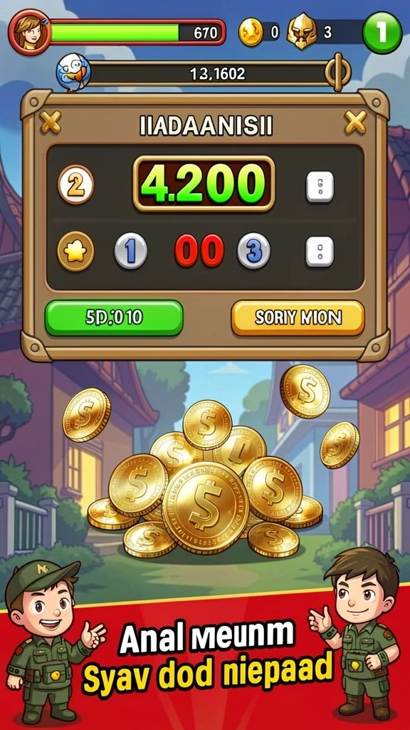 Level 1 yang menantang dan menarik di JTBLUE.