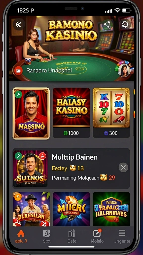 Tampilan menu utama JUARA666 yang menarik.