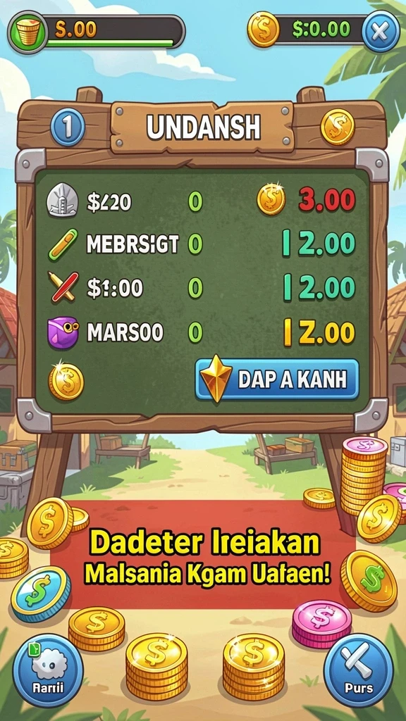Karakter-karakter unik yang dapat dipilih oleh pemain.