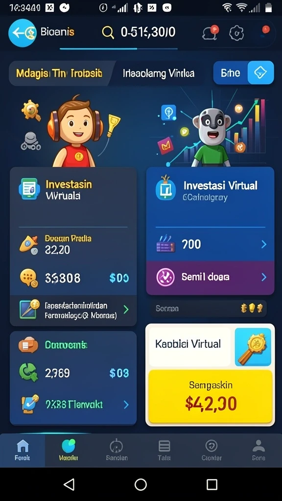 Antarmuka pengguna yang intuitif dan mudah digunakan.