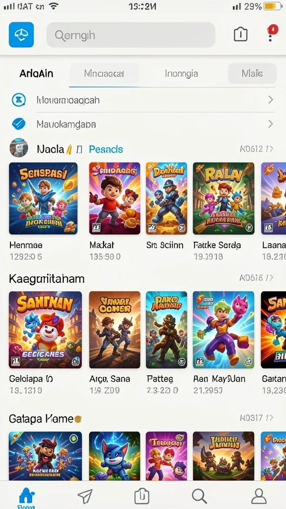 Screenshot fitur permainan slot yang beragam dan mengasyikkan.