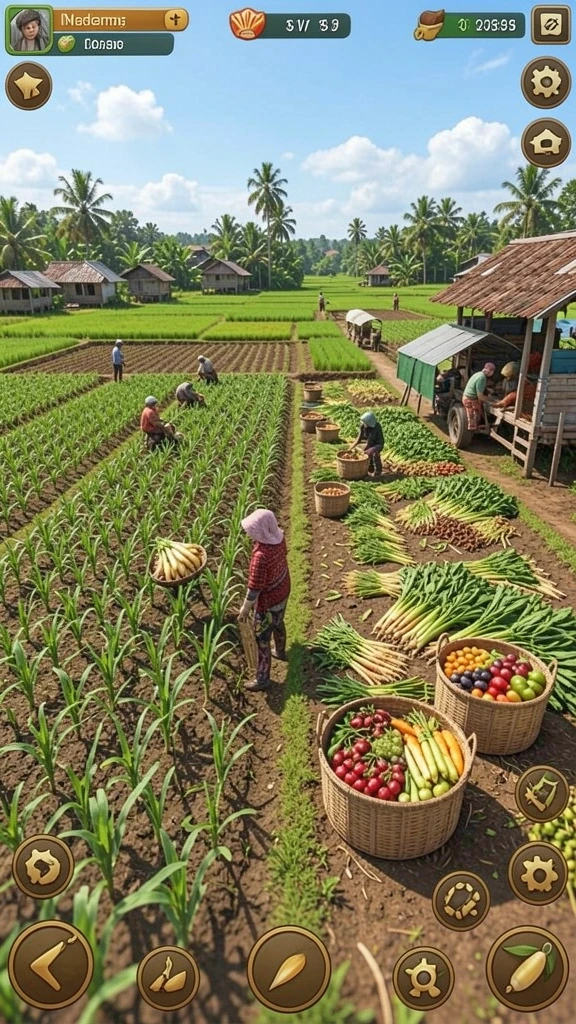 Fitur sosial yang memungkinkan interaksi antar pemain.
