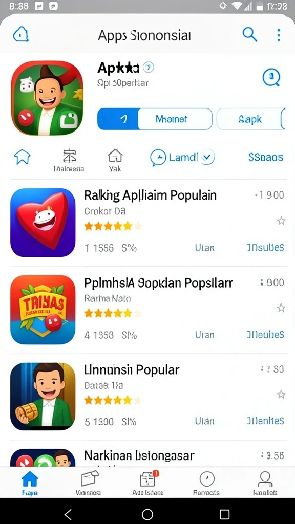 Pengguna dapat memilih mode permainan yang beragam.