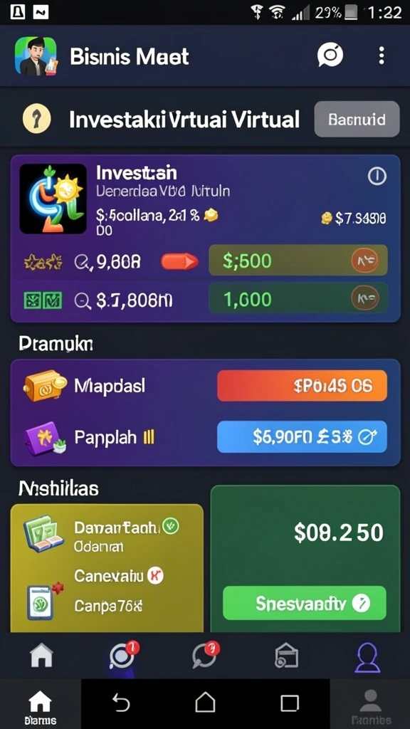 Tampilan awal yang menarik dan intuitif.