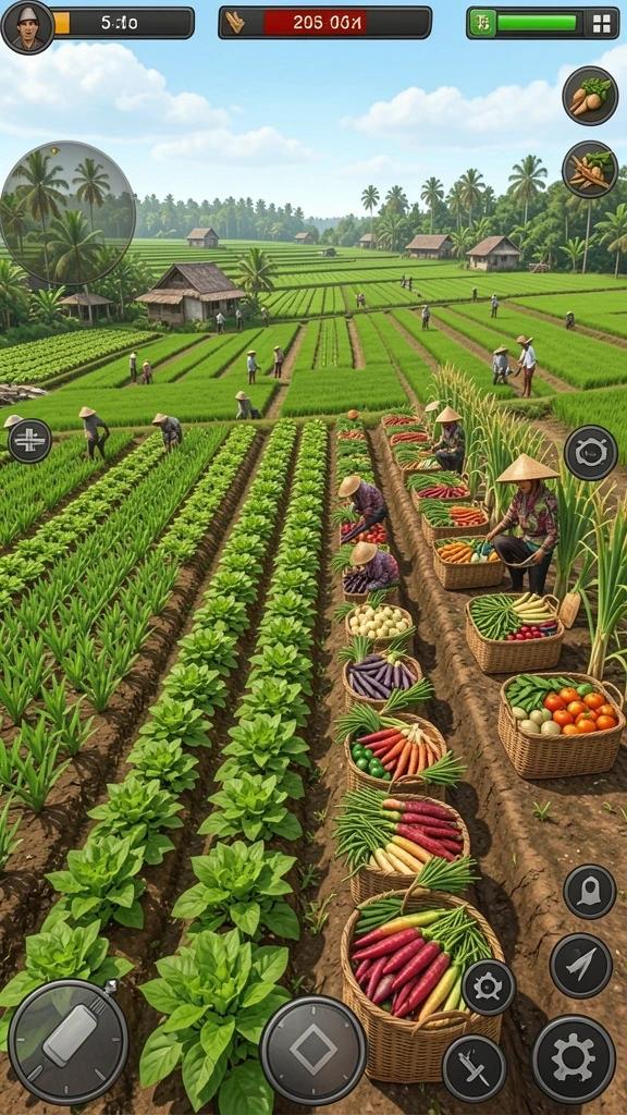 Screenshot 3: Mode multiplayer yang sedang berlangsung.