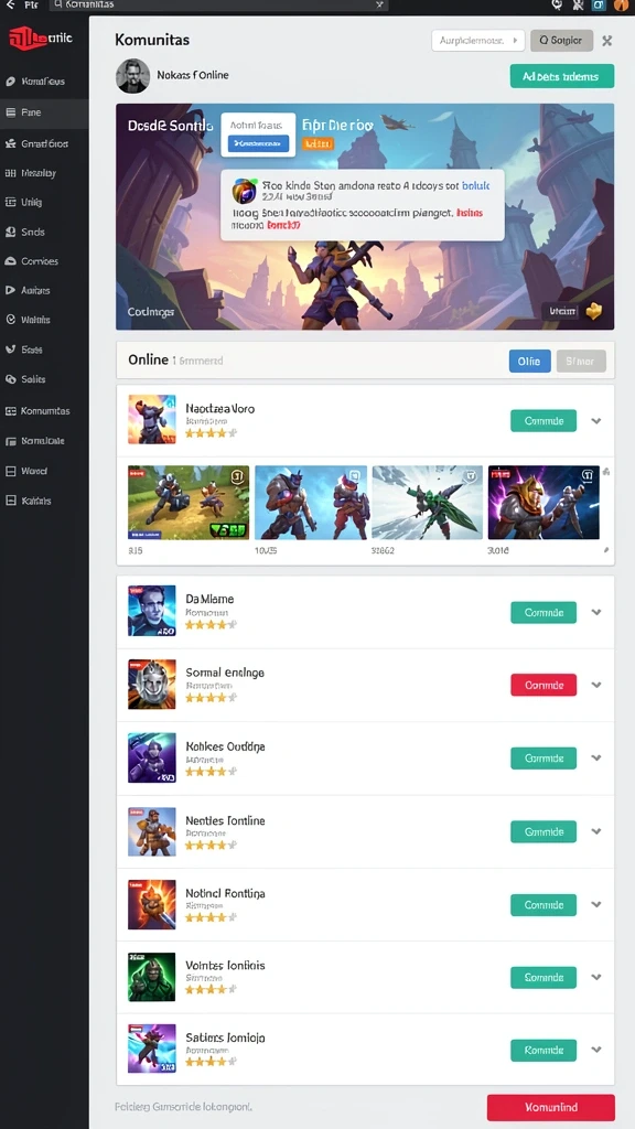 Screenshot fitur tantangan harian yang menggiurkan.