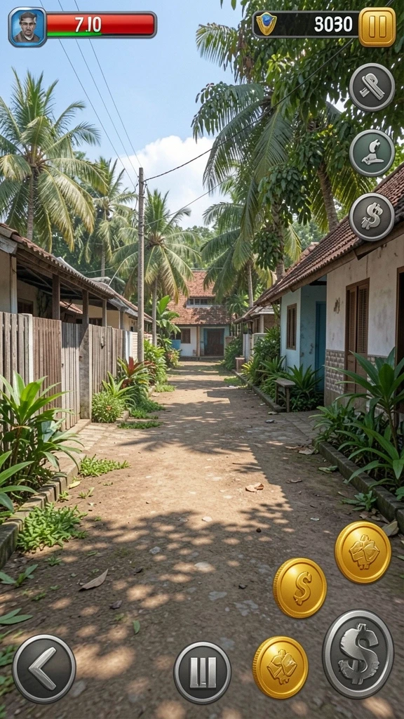 Kompetisi antar pemain yang seru.