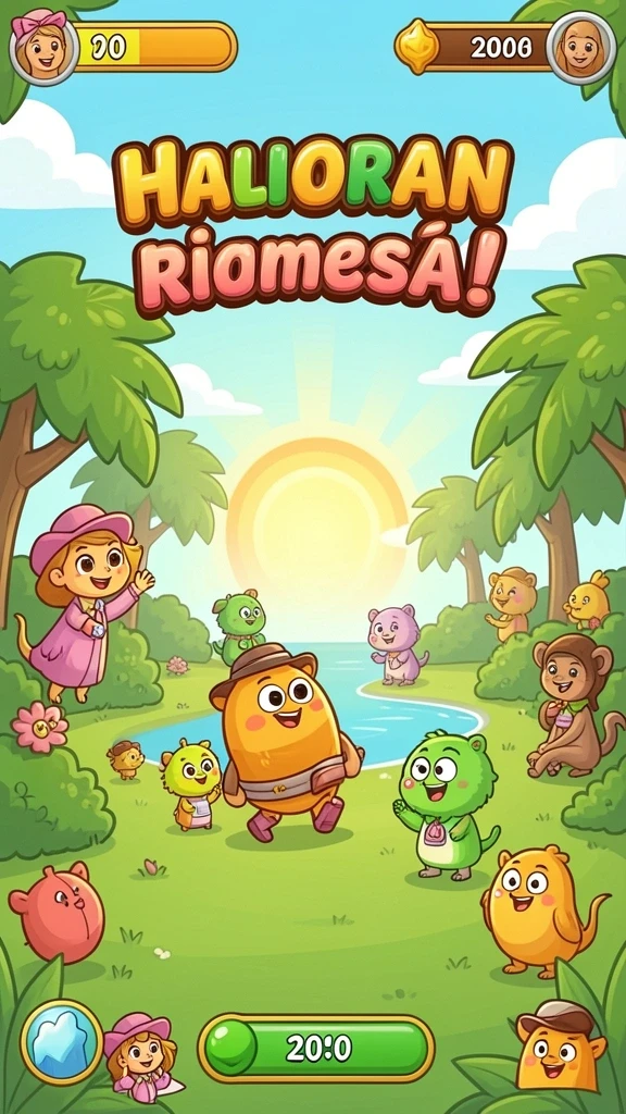 Tangkapan layar menampilkan mode multiplayer yang seru.