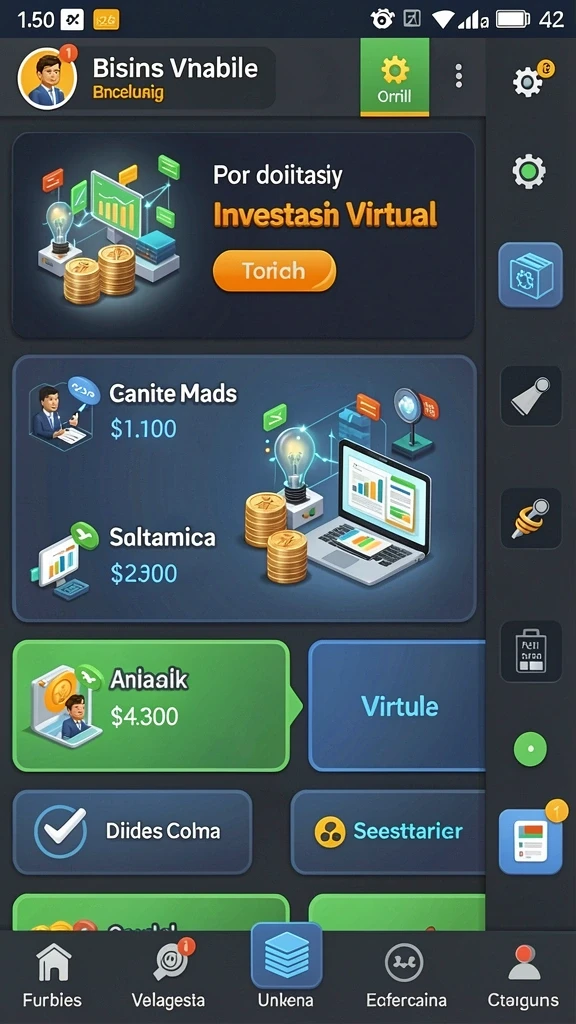 Pengguna sedang menikmati mode multiplayer dengan teman-teman.