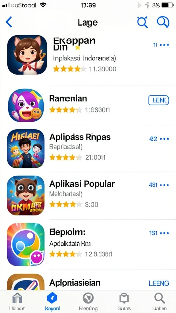 Tampilan grafis yang memukau dan warna-warna cerah.