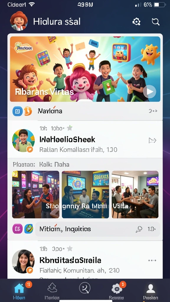 Tampilan antarmuka yang user-friendly dan menarik.
