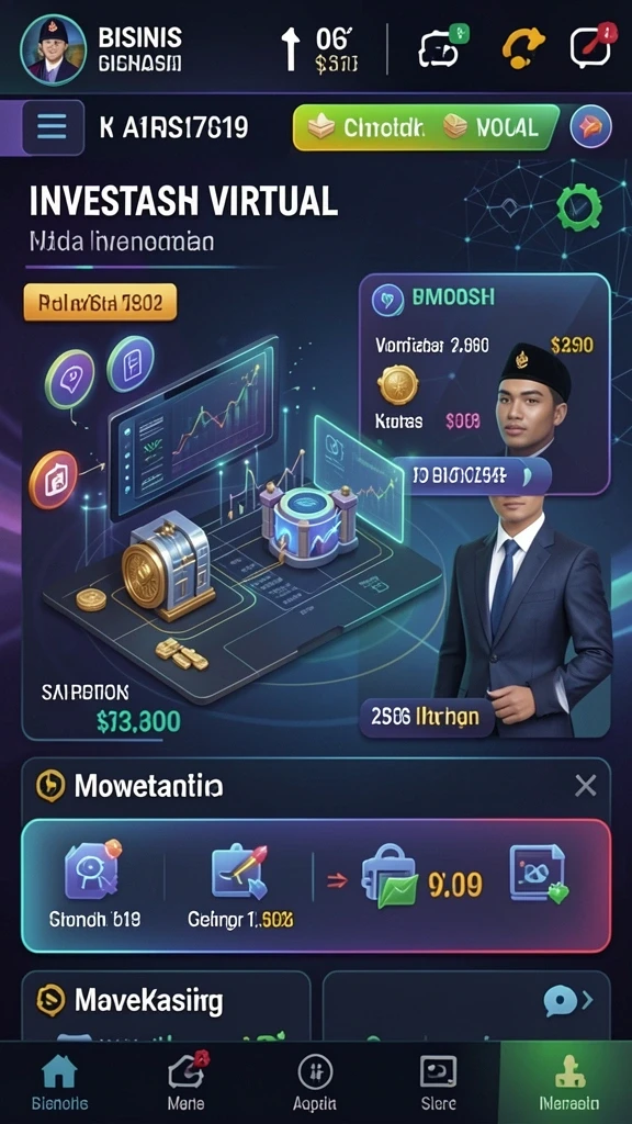 Beragam permainan yang menantang dan seru.