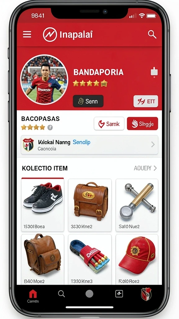 Tampilan awal yang memikat dan informatif.