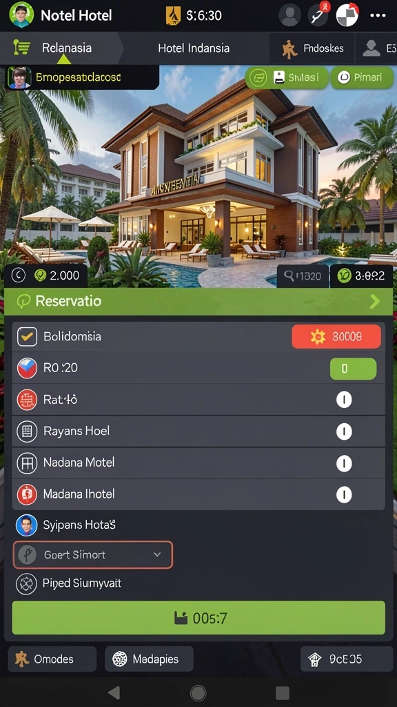 Karakter unik dengan cerita yang menarik.