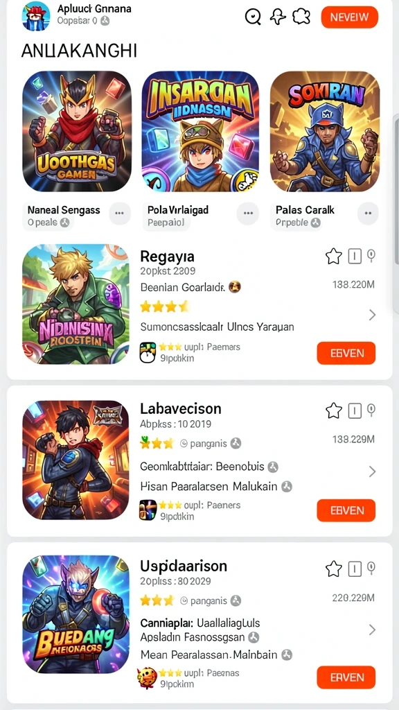 Tampilan fitur chat yang memungkinkan interaksi real-time antar pemain.